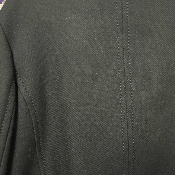 Kate Spade Trina Brown Faux Fur Black Bomber Jacket Gold Classic OldMoney - Picture 10 of 10